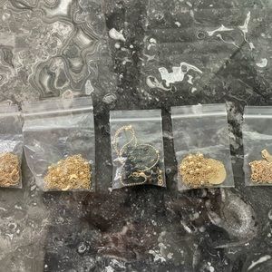 6 brand new gorgeous gold necklaces